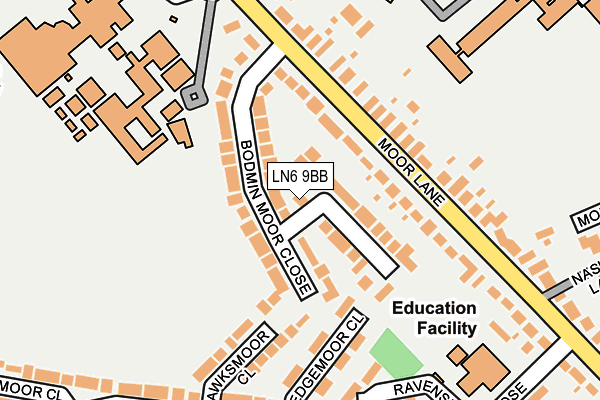 Map of AJS QS SERVICES LTD at local scale
