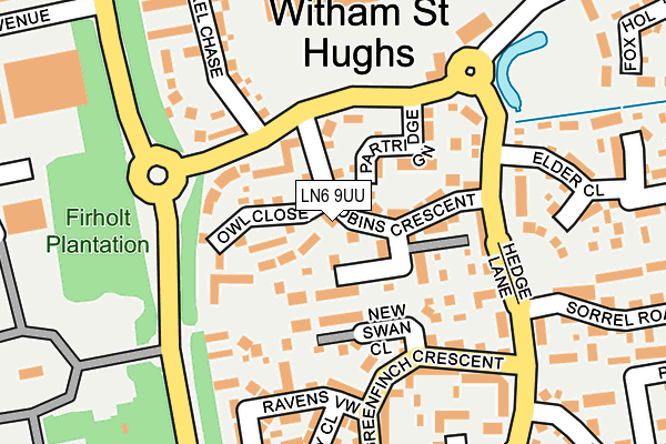 Map of WITHAM BRICKWORK LIMITED at local scale