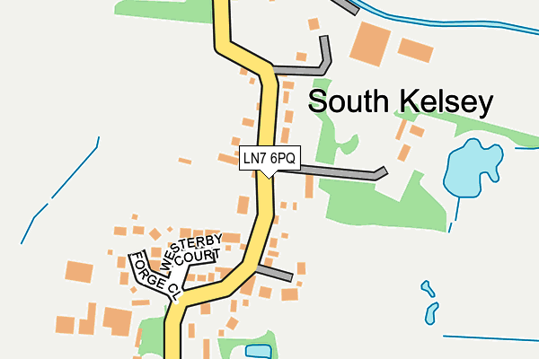 Map of RJT ELECTRICAL (LINCS) LTD at local scale