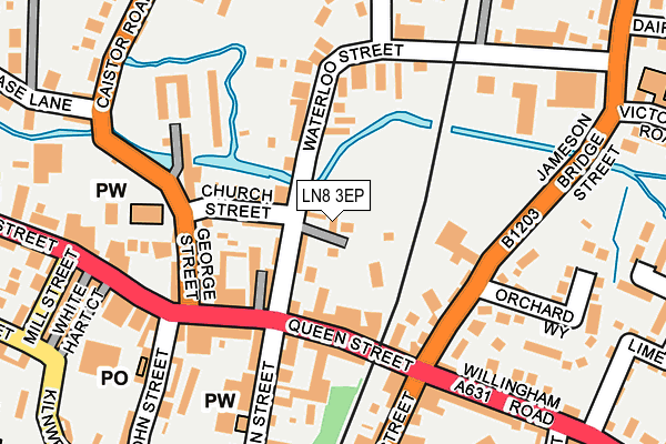 Map of GREEN DOLPHIN LIMITED at local scale