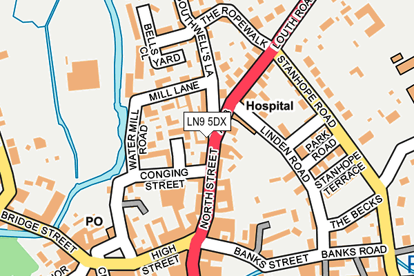 Map of 46 COWPASTURE ROAD ILKLEY LIMITED at local scale