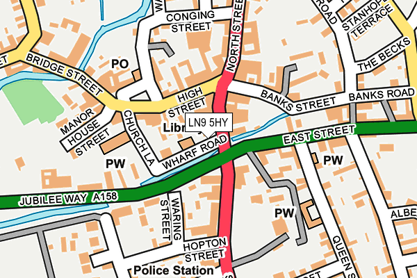 Map of TH MANAGEMENT LIMITED at local scale