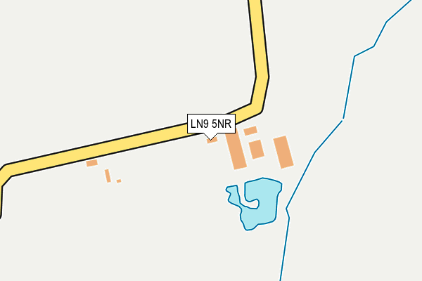 LN9 5NR map - OS OpenMap – Local (Ordnance Survey)