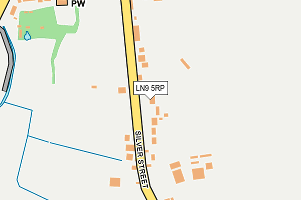 LN9 5RP map - OS OpenMap – Local (Ordnance Survey)