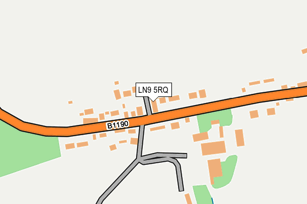 LN9 5RQ map - OS OpenMap – Local (Ordnance Survey)