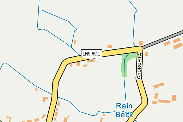 LN9 6QL map - OS OpenMap – Local (Ordnance Survey)