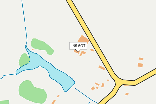 LN9 6QT map - OS OpenMap – Local (Ordnance Survey)