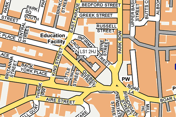Map of EQUITIX EXETER III GP LIMITED at local scale