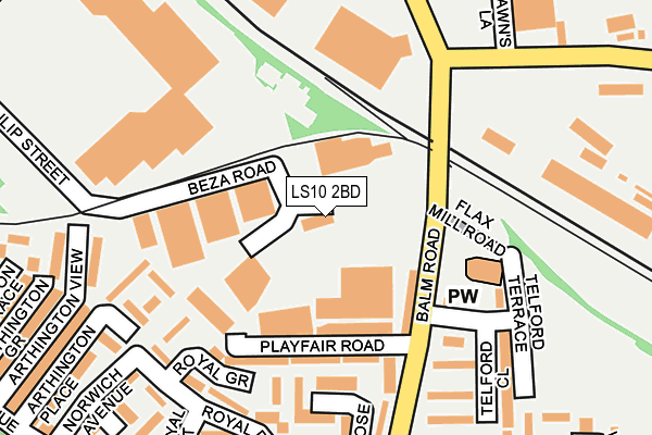 Map of GEO PLANT HIRE LTD at local scale