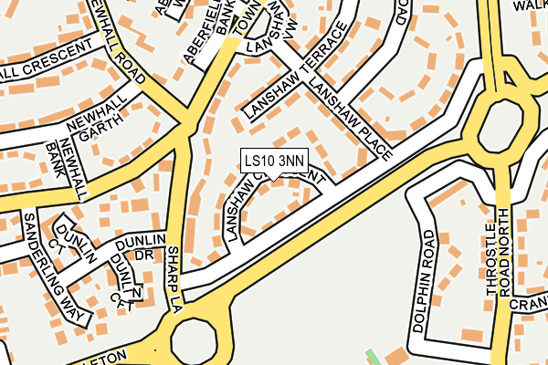 LS10 3NN map - OS OpenMap – Local (Ordnance Survey)