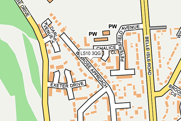 Map of REID AND STONE ROOFING LIMITED at local scale