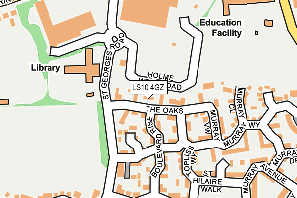 Map of THE OAKS GROUP (HOLDINGS) LIMITED at local scale