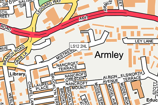 Map of APPLIED FORCE LTD at local scale
