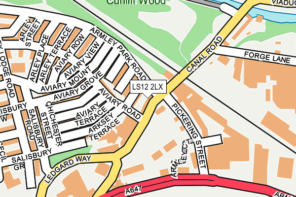 Map of RADD PROPERTIES LIMITED at local scale