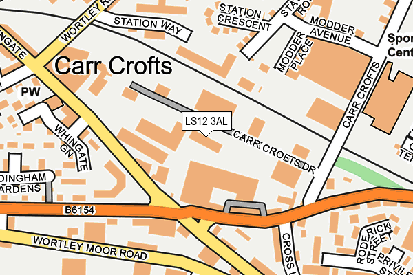 Map of PERRY CLUB BLAZERS LIMITED at local scale