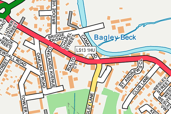 Map of RODLEY BKM LTD at local scale