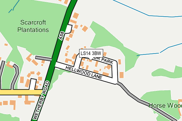 Map of MODE GROUP LIMITED at local scale