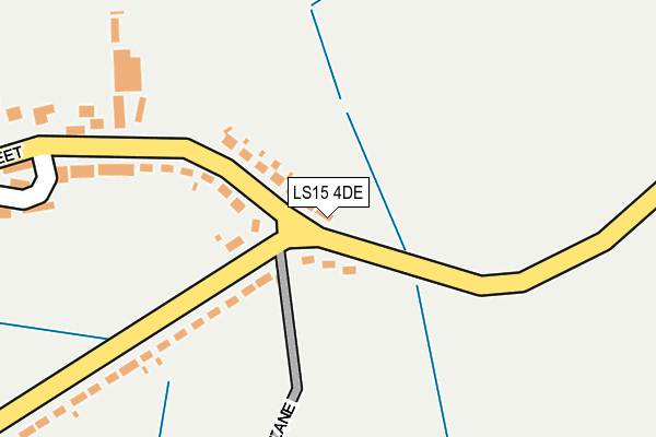 LS15 4DE map - OS OpenMap – Local (Ordnance Survey)