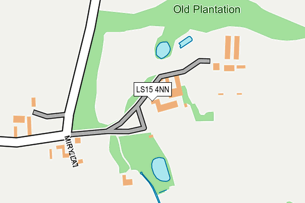 LS15 4NN map - OS OpenMap – Local (Ordnance Survey)