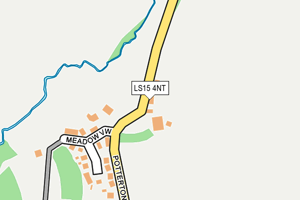 LS15 4NT map - OS OpenMap – Local (Ordnance Survey)