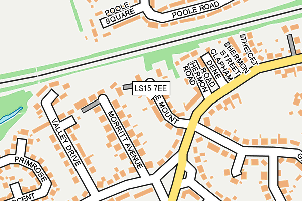 LS15 7EE map - OS OpenMap – Local (Ordnance Survey)