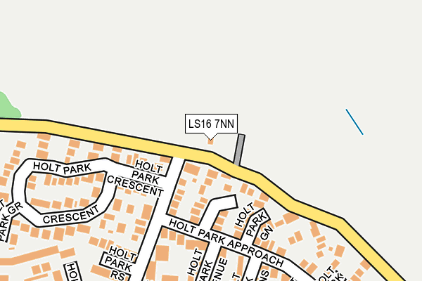 LS16 7NN map - OS OpenMap – Local (Ordnance Survey)