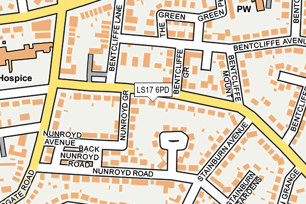 Map of PARIA LTD at local scale