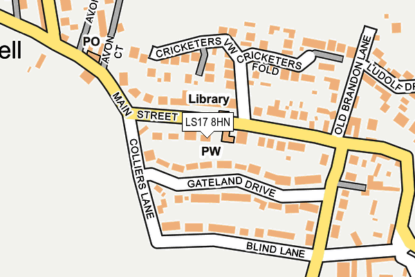 Map of OWL TUITION LTD at local scale