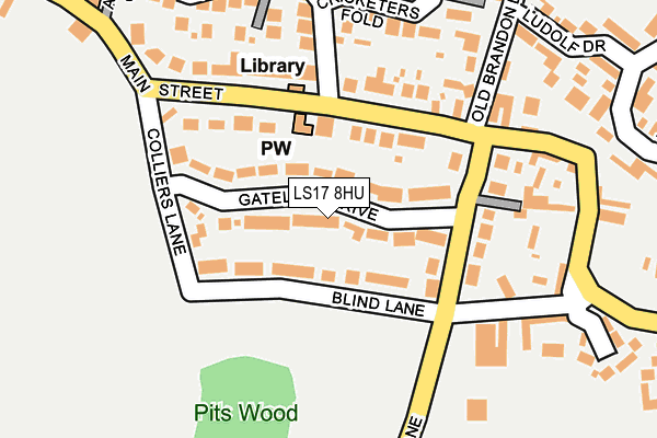 Map of PHF DEVELOPMENTS LIMITED at local scale