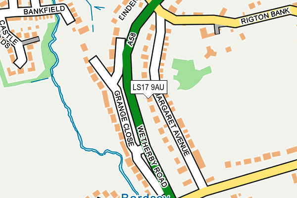 Map of ANNID LIMITED at local scale
