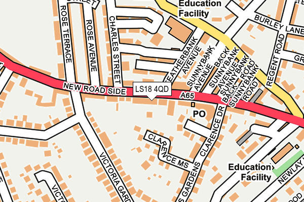 Map of MARTON ROAD (BRIDLINGTON) MANAGEMENT COMPANY LIMITED at local scale
