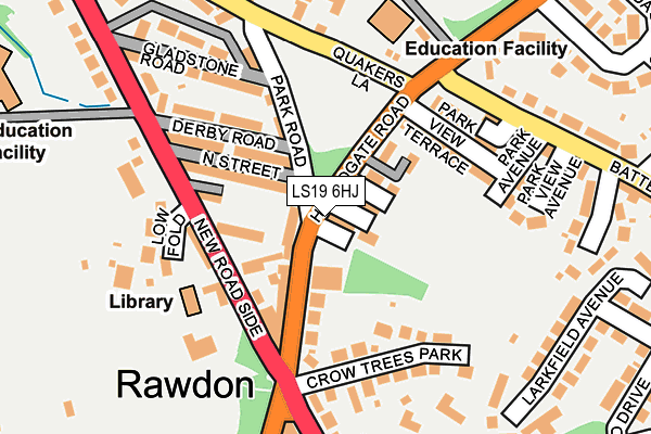 Map of RHODES TO PROPERTY SOLUTIONS LTD at local scale