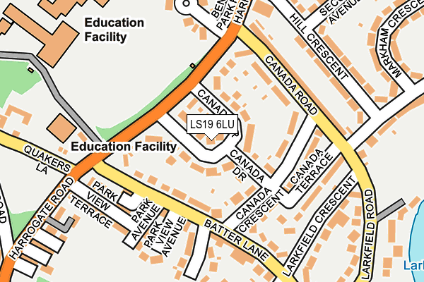 Map of BENRIC ELECTRICAL LIMITED at local scale