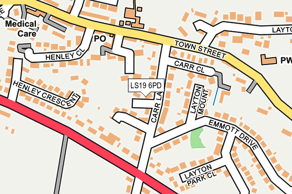 Map of HUGHESWORKS LTD at local scale