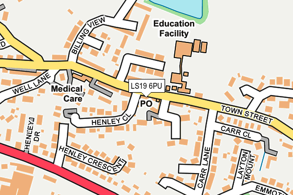 Map of SUNNINGDALE CARE LIMITED at local scale