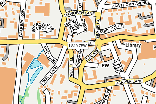 Map of YORKSHIRE FLOORCRAFT LIMITED at local scale