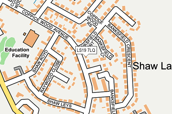 Map of VLS PROPERTY SERVICES LTD at local scale