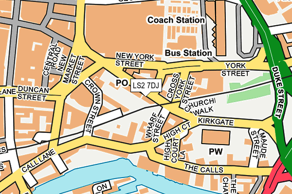 Map of THE 647 BAR & KITCHEN LTD at local scale