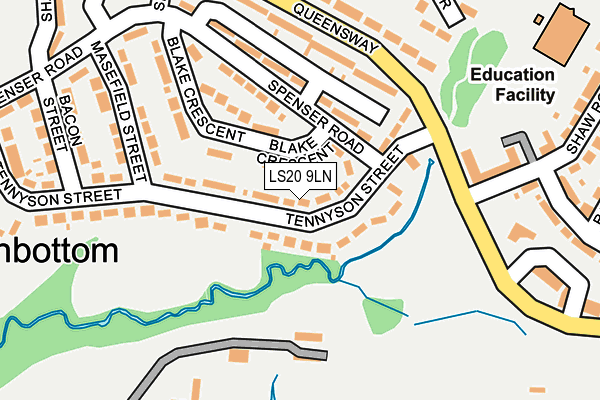 Map of THE FREELANCE EDIT LTD at local scale
