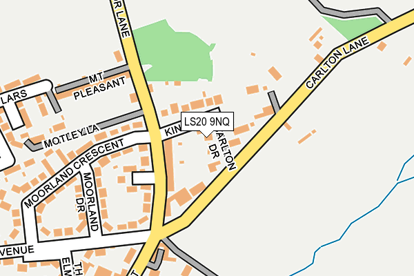 LS20 9NQ map - OS OpenMap – Local (Ordnance Survey)