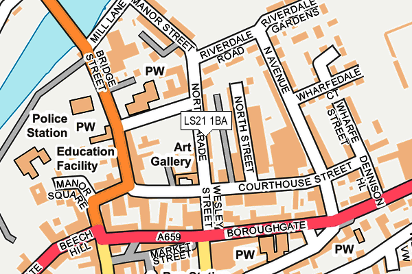 Map of CLARION WATER SERVICES LTD at local scale