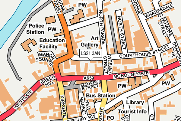 Map of BOROUGHGATE HOLDINGS LIMITED at local scale
