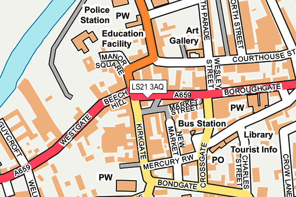 Map of SYDNEY GOLDWYN LTD at local scale