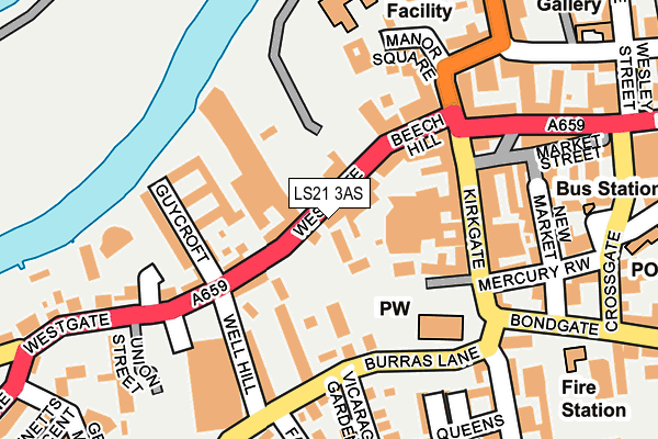 Map of J & S PROPERTY (YORKSHIRE) LIMITED at local scale