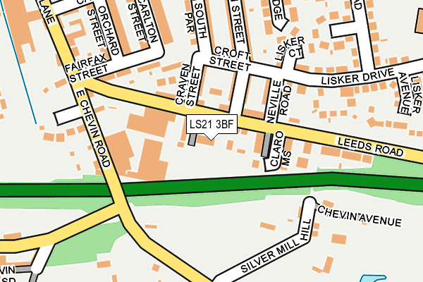 Map of BEE RELEVANT MARKETING LTD at local scale