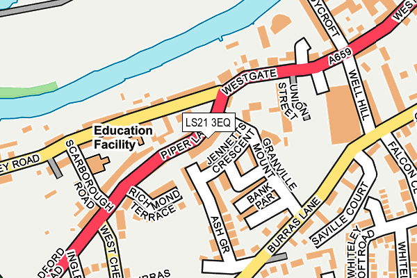 Map of 800 LB GORILLA LIMITED at local scale