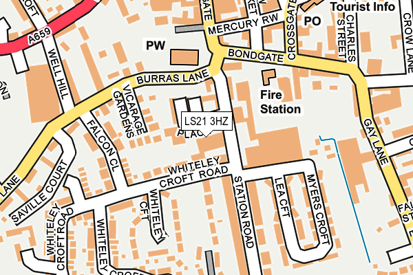 Map of BEECH HILL GARAGE LIMITED at local scale