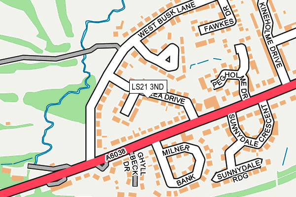 Map of IAN BROTHERS LIMITED at local scale