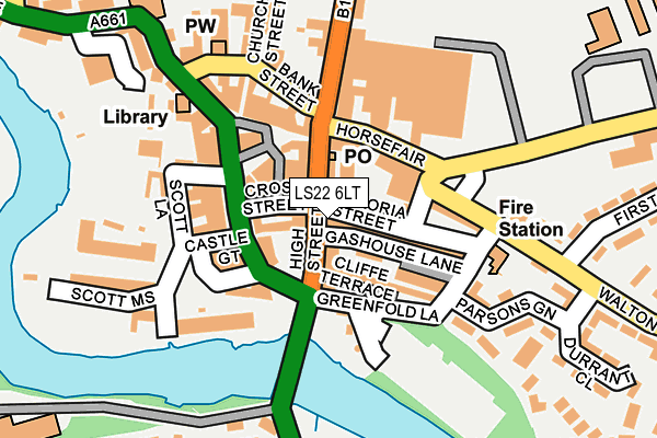 Map of FURNISH & FETTLE LTD at local scale
