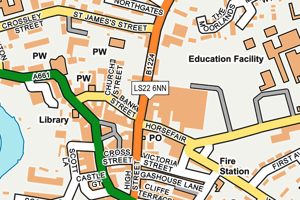 Map of HEALDS HALL LIMITED at local scale